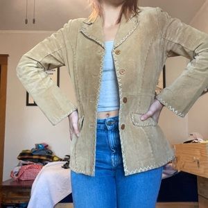 Wet Seal 100% Leather Coat